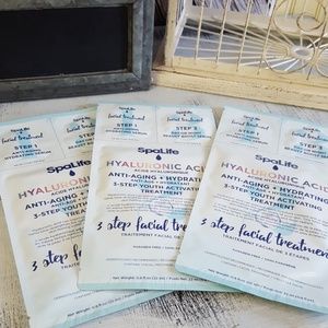 SPALIFE 3 step anti-aging treat. Hyaluronic acid